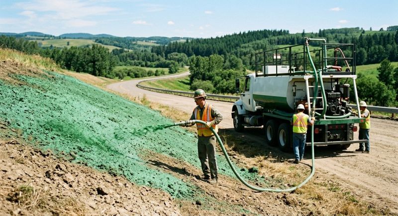 Hill Hydroseeding in Ventura County, CA