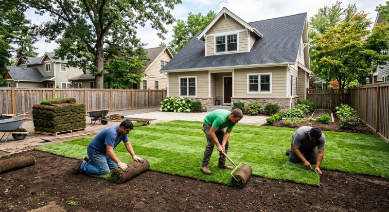 Sodding Service in Aiken, SC