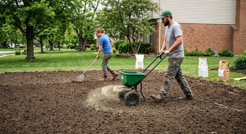 Spring Grass Seeding in Ventura County, CA